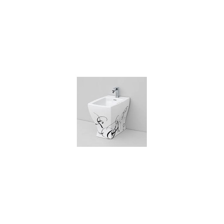 Bidet Artceram Jazz stojący 36x96 cm, biały- sanitbuy.pl