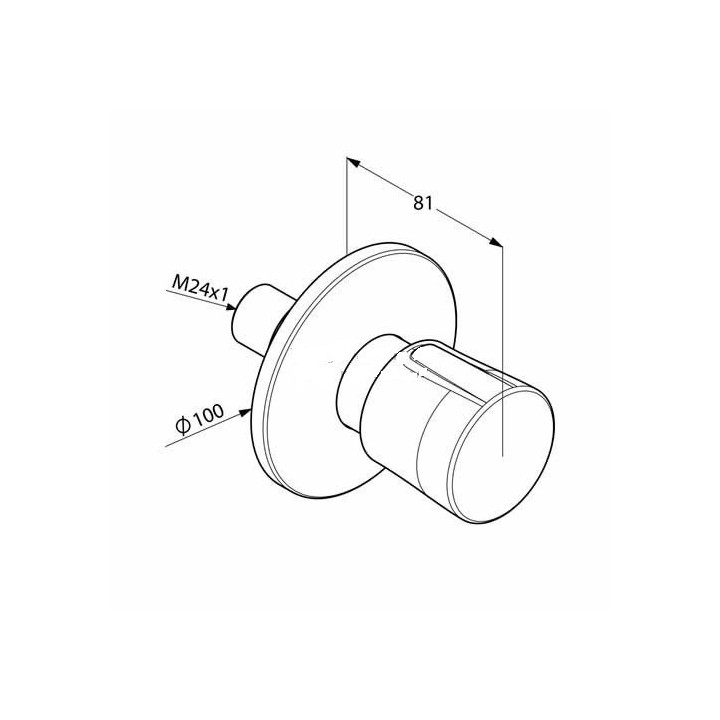 Przełącznik dwukierunkowy Kludi Balance- sanitbuy.pl