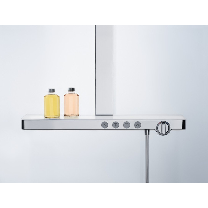 Zestaw prysznicowy Hansgrohe Rainmaker Select 460 3jet, zasięg 580 mm, biały/chrom- sanitbuy.pl