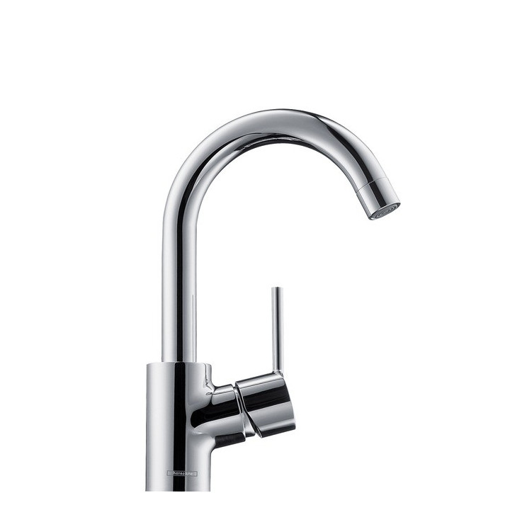 Bateria umywalkowa 1-uchwytowa Hansgrohe Talis S wys. 268 mm, chrom, obracana wylewka- sanitbuy.pl