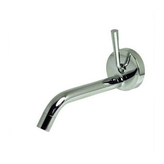 Bateria umywalkowa Zucchetti Isystick ścienna, dł. 166 mm, czarny, podtynkowa, el. zewnętrzny- sanitbuy.pl