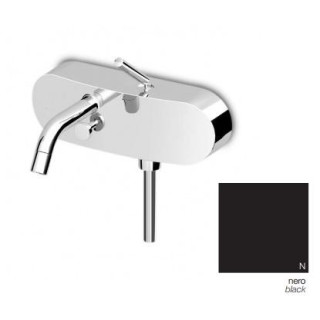 Bateria wannowo-natryskowa  Zucchetti Isystick ścienna, biała, przełącznik, zestaw natryskowy- sanitbuy.pl