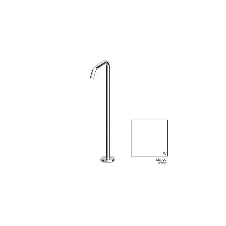 Bateria wannowa Zucchetti Isystick wolnostojąca, wys. 800 mm, satyna- sanitbuy.pl