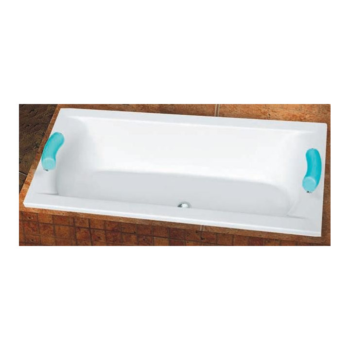 Wanna prostokątna Ruben Kendo biała, 170 x 75 x 45 cm- sanitbuy.pl