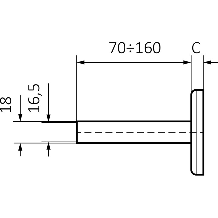 Zawór Terma termostatyczny kątowy 50 po osi Lewy - biały- sanitbuy.pl
