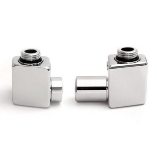 Zawór Terma termostatyczny kątowy 50 po osi Lewy - biały- sanitbuy.pl