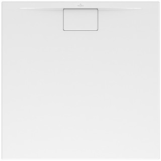 Brodzik kwadratowy Villeroy & Boch 80 x 80 cm, biały alpejski, MetalRim- sanitbuy.pl