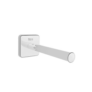 Wieszak na papier podwójny bez pokrywy Roca Victoria błyszczący, szer. 256 mm- sanitbuy.pl