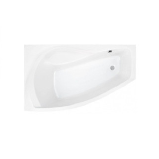Wanna narożna asymetryczna Roca Nicole lewa, biała, akrylowa, 140 x 75 cm, nóżki w zestawie- sanitbuy.pl