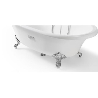 Komplet reling + nogi Futura (czerwony) do wanien Roca Newcast - sanitbuy.pl