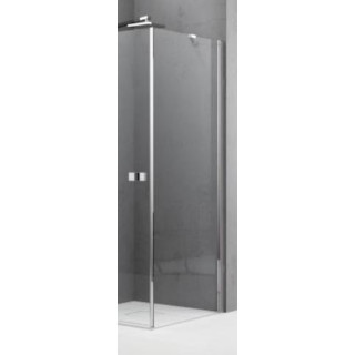 Drzwi dwuczęściowe Novellini Gala G+F drzwi szer. 86 - 88,5 cm, lewe, przezroczyste, chrom- sanitbuy.pl