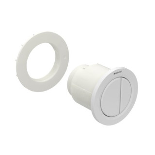 Przycisk uruchamiający do WC Geberit Sigma 01 pneumatyczny, ręczny, dwudzielny, podtynkowy, Sigma 8 cm- sanitbuy.pl