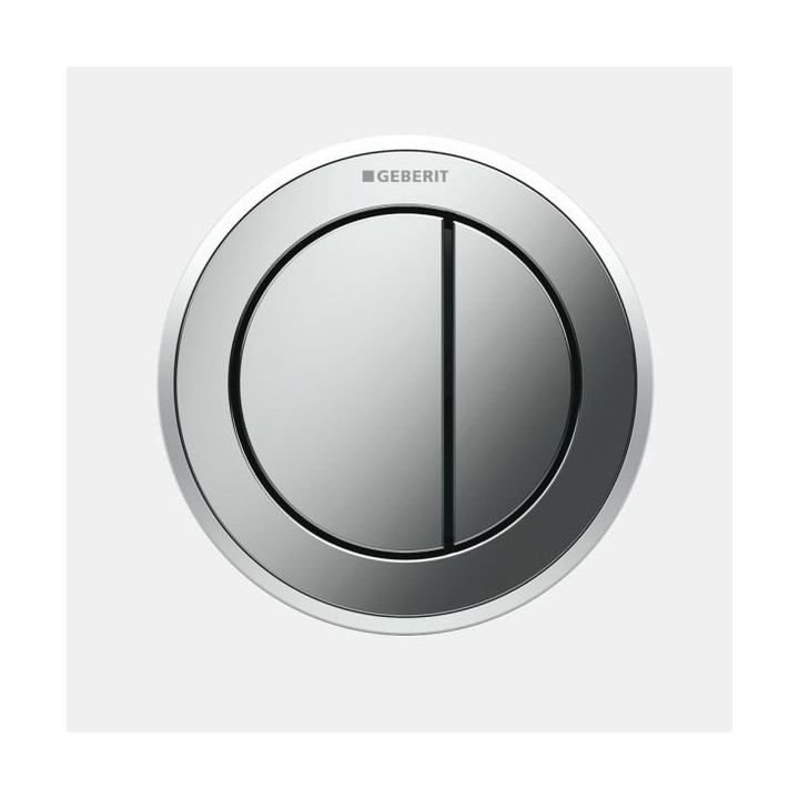 Przycisk uruchamiający do WC Geberit Sigma 01 pneumatyczny, ręczny, dwudzielny, podtynkowy- sanitbuy.pl