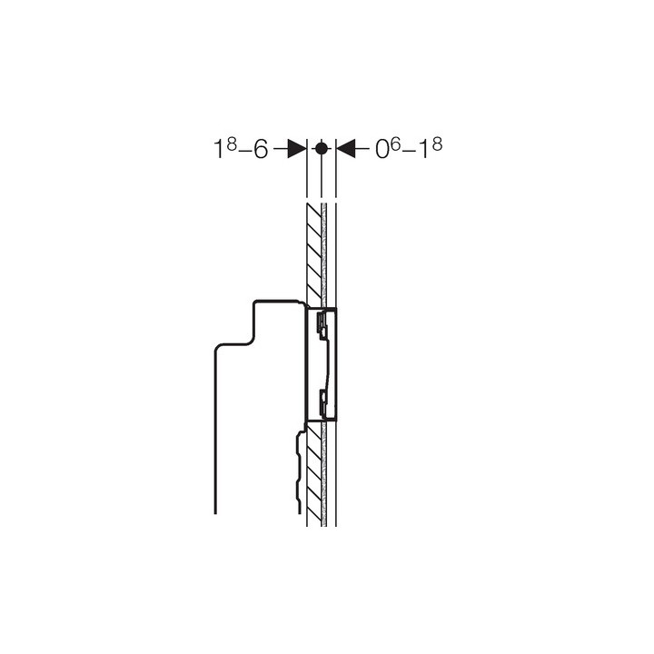 Przycisk uruchamiający Geberit Sigma 50 przedni, uniwersalny, wypełnienie dowolne klienta- sanitbuy.pl