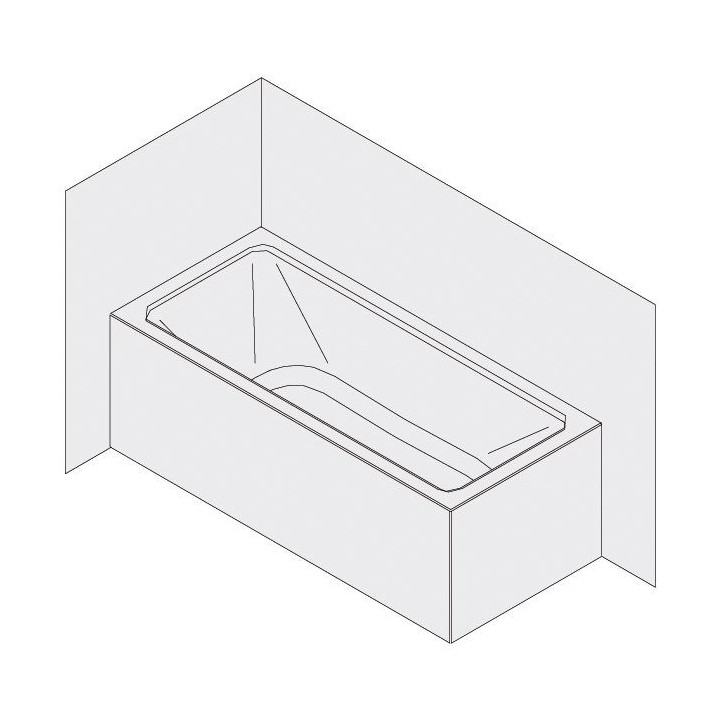 Wanna narożna, prostokątna Kaldewei Meisterstück Conoduo biała, lewa, 180 x 80 x 43 cm, pow. uszlachetniona, funkcja napełniania