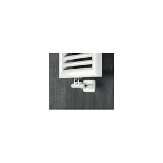 Zestaw zaworów Irsap termostatycznych kątowy - biały- sanitbuy.pl