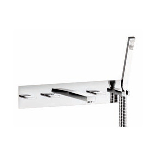 Bateria wannowa podtynkowa 5-otworowa Steinberg Seria 160 - na płytce- sanitbuy.pl