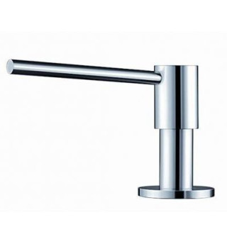 Dozownik mydła Blanco Piona chrom, dł. 105 mm, montaż na blacie- sanitbuy.pl