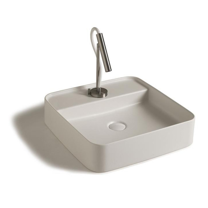 Umywalka nablatowa Galassia SmartB biała, 95 x 45 cm, z otworem na baterię- sanitbuy.pl