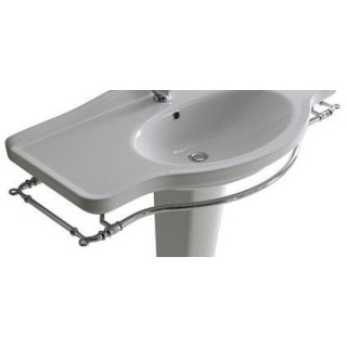 Reling przedni do umywalki Galassia MEG11 biały, podumywalkowy, szer. 45 cm- sanitbuy.pl