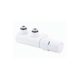 Zestaw Danfoss VHX-Duo kątowy - biały- sanitbuy.pl