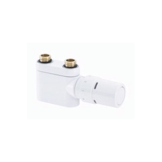 Zestaw Danfoss VHX-Duo kątowy - biały- sanitbuy.pl