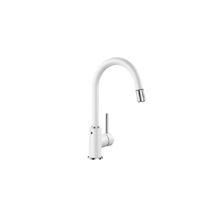 Bateria kuchenna Blanco MIDA-S, biały- sanitbuy.pl