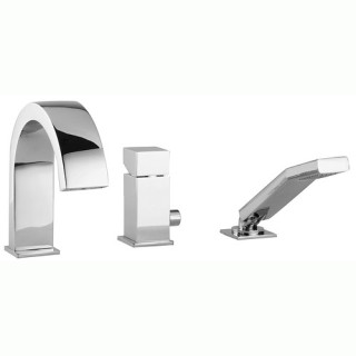 Bateria wannowa 3-otworowa Paffoni Level- sanitbuy.pl