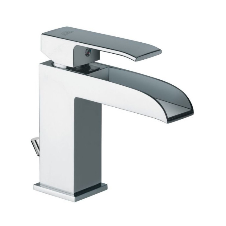 Bateria umywalkowa pionowa z otwartą wylewką Paffoni Level- sanitbuy.pl