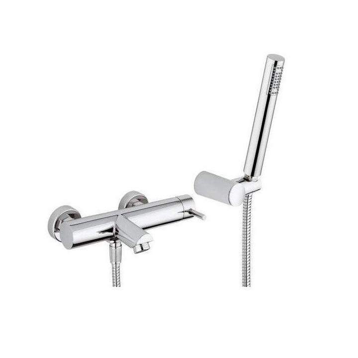 Bateria wannowa ścienna kompletna Paffoni Stick- sanitbuy.pl