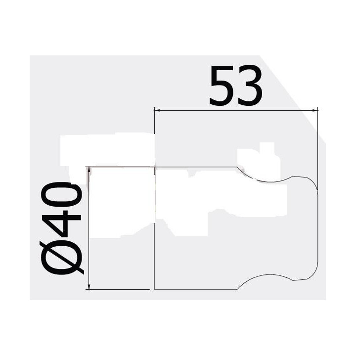 Uchwyt punktowy TONDO ABS Paffoni- sanitbuy.pl