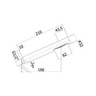 Rączka natrysku Paffoni Stick- sanitbuy.pl