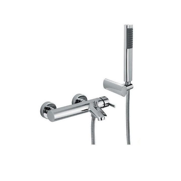 Bateria wannowa ścienna kompletna Paffoni Berry- sanitbuy.pl