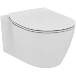 Miska wisząca WC Ideal Standard 36,5x54 cm Connect Rimles Aquablade biała- sanitbuy.pl