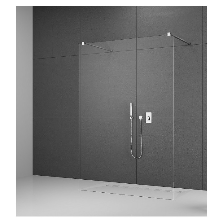 Ścianka Walk-In Radaway Modo New I 160, 158x200cm, chrom, szkło przejrzyste- sanitbuy.pl