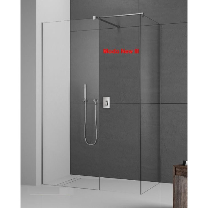 Ścianka Walk-In Radaway Modo New II 70, 68.5-69.5x200cm, chrom, szkło przejrzyste- sanitbuy.pl
