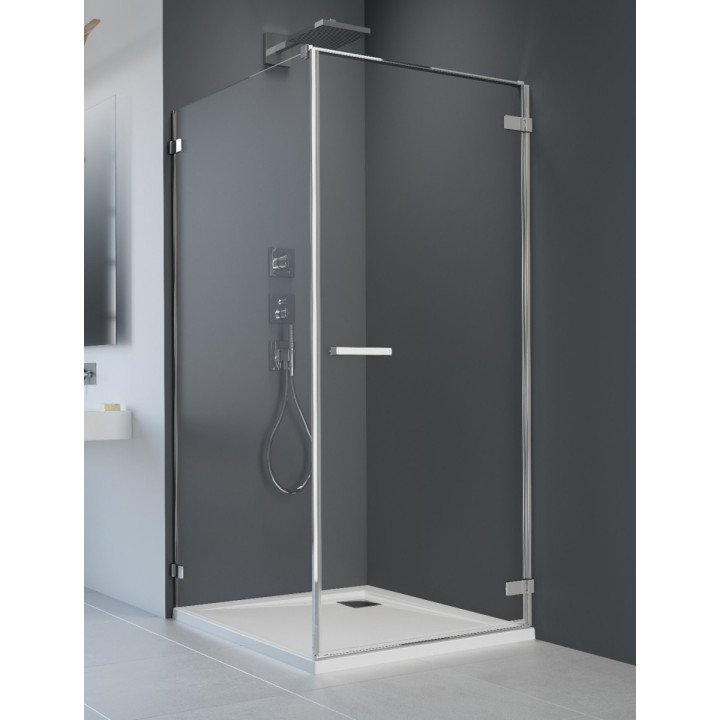 Kabina prostokątna Radaway Arta KDJ I 100x120cm prawa szkło przejrzyste Chrome +- sanitbuy.pl