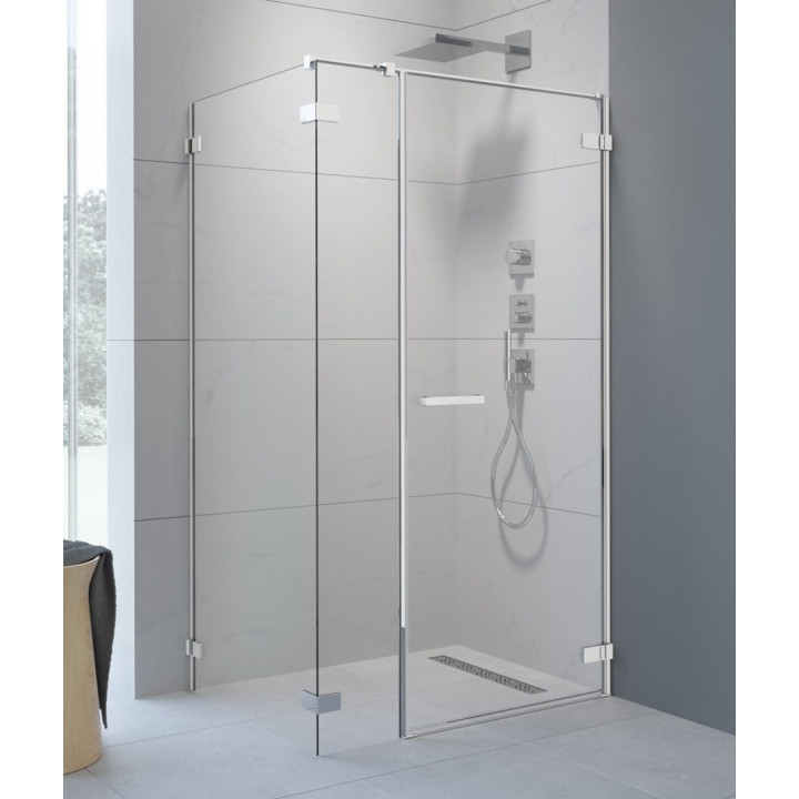 Radaway Arta KDS I front kabiny prawy 130x200cm chrom, szkło przejrzyste- sanitbuy.pl