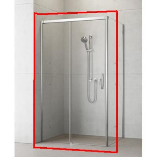 Drzwi suwane przejrzyste lewe 100 Radaway Idea KDJ - sanitbuy.pl