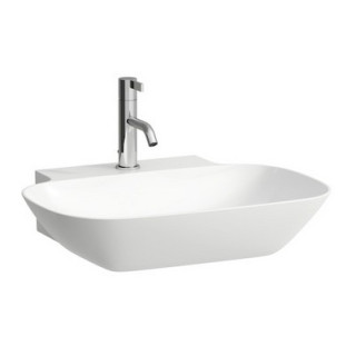 Umywalka ścienna 560 x 450 mm z otworem na baterię SaphirKeramik Laufen INO- sanitbuy.pl