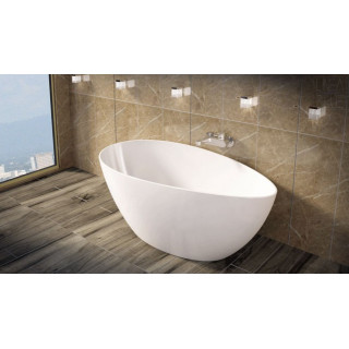 Wanna owalna 154x80cm bez przelewu Sanitti Tre 1540- sanitbuy.pl