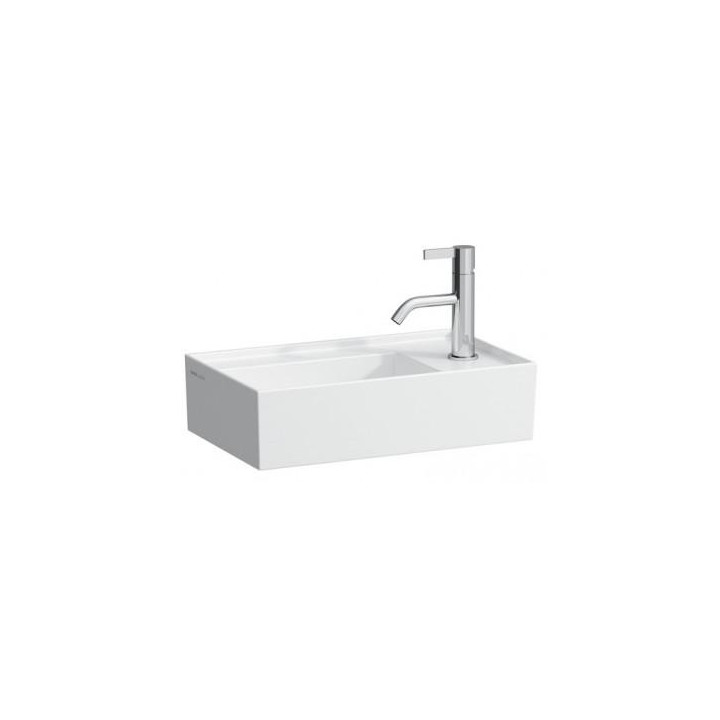Umywalka ścienna mała 460 x 280 mm SaphirKeramik 1-otworowa Laufen Kartell- sanitbuy.pl