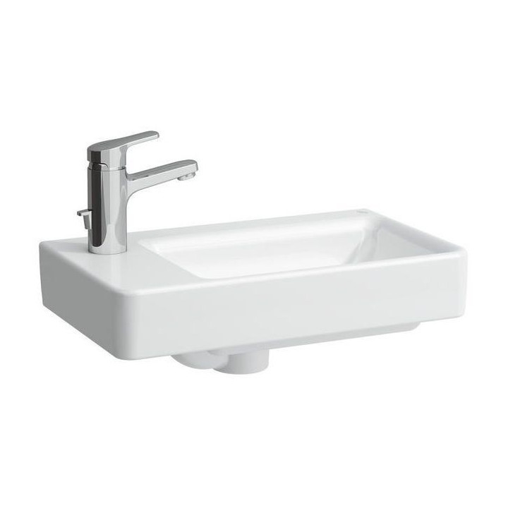 Umywalka ścienna 48x28cm z otworem na baterię po prawej stronie, biała Laufen Pro S- sanitbuy.pl