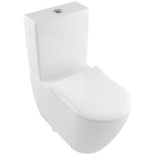 Miska WC stojąca lejowa, 37 x 70 cm, Weiss Alpin, odpływ poziomy Villeroy & Boch Subway 2.0- sanitbuy.pl