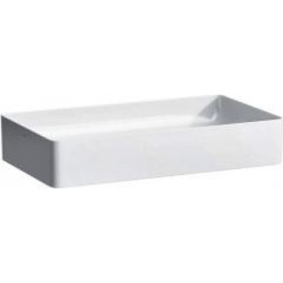Umywalka nablatowa 60x34cm biała bez otworu na baterię LAUFEN Living Square- sanitbuy.pl