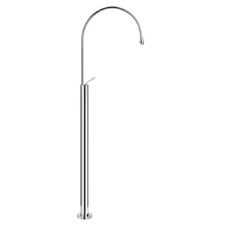 Bateria wannowa wolnostojąca Gessi Goccia chrom zasięg wylewki 387mm- sanitbuy.pl