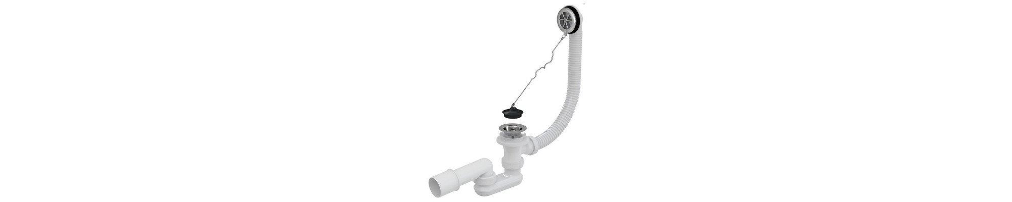 Syfony, elementy odpływowe do wanien