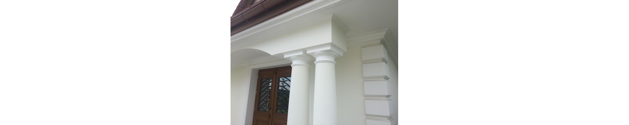 Kolumny, bonie, zworniki, gzymsy