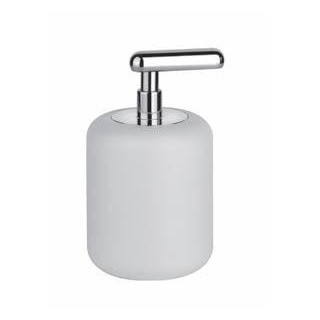 Dávkovač na tekuté mýdlo nástěnný Gessi Goccia bílá povrchová úprava chrom- sanitbuy.pl