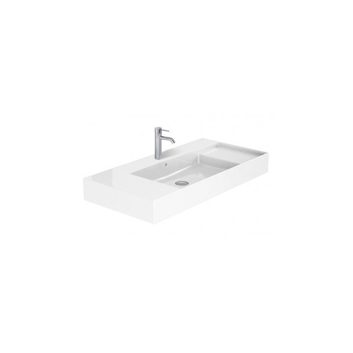 Umyvadlo na postavení na desku 50x37cm Roca Inspira Round kulatá bílá- sanitbuy.pl